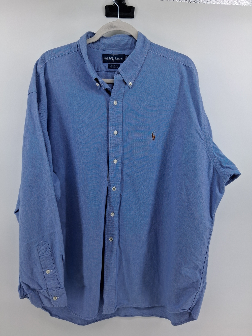 Ralph Lauren Light Blue Button-Down Oxford Shirt